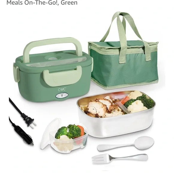CWC Electric Food Warmer in Green - Picture 7 of 9